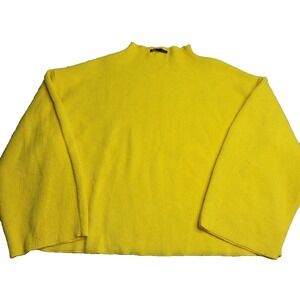 Zara Sweater‎ Women's Medium Yellow